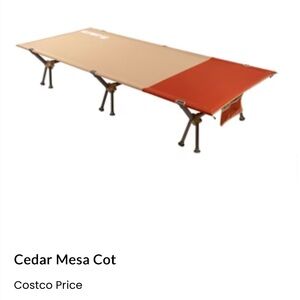 Cedar Mesa Cot - Tan and Red